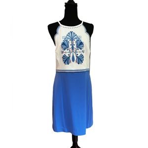 Lilly Pulitzer Adalie Stretch Shift - Bennet Blue - NWT - Sz 12